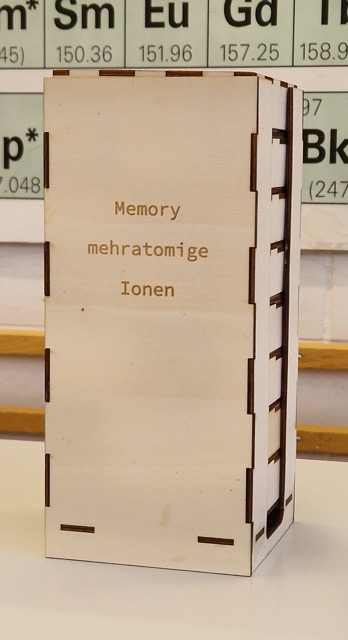 Ionenmemory – Formel- und Namenskarten